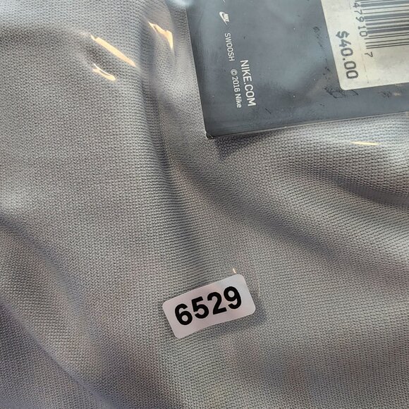 Mens Gray Nike Vapor Pro Baseball Pants 19" Inseam 100% Polyester Size L - Picture 14 of 14